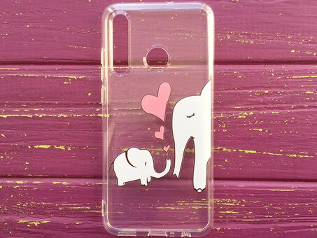 Силікон P Smart +(19)/ Honor 10i/20i two elephants