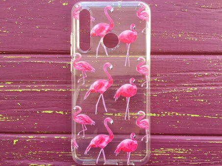 Силікон P Smart +(19)/ Honor 10i/20i many flamingo