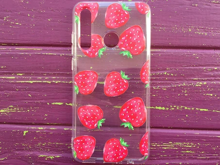 Силікон P Smart +(19)/ Honor 10i/20i strawberries