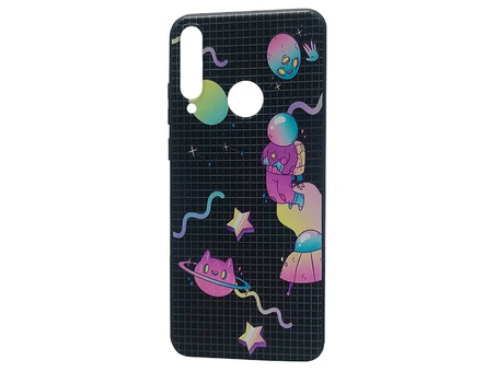 WAVE Fancy Huawei Y6P (20) purple space/black