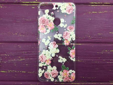 Силікон Huawei Y7 (18) /7CPro white rose