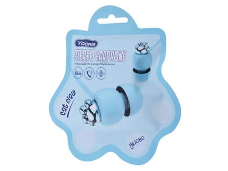 Наушники Yookie YK1080 blue