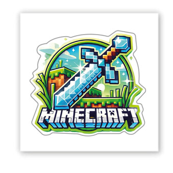 3D стикер Stix Minecraft меч