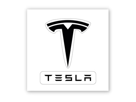 3D стікер Stix Tesla