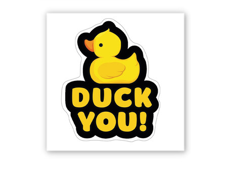 3D стікер Stix Duck you