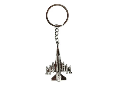 Брелок airplane silver