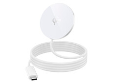 Wireless Charger Hoco CW63 Magnetic 15W/2.0A Type-C white