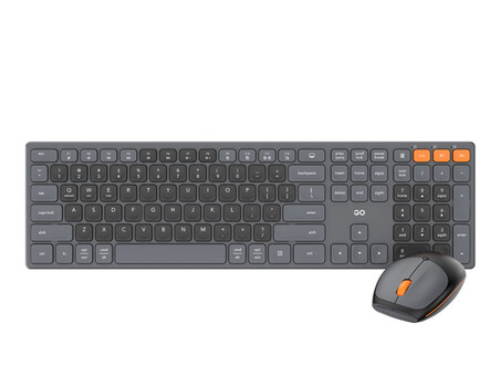 Клавіатура і Миша Fantech Go WK895 gray
