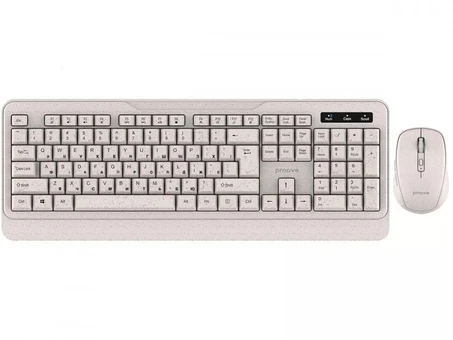 Клавіатура і миша Proove Harmless beige