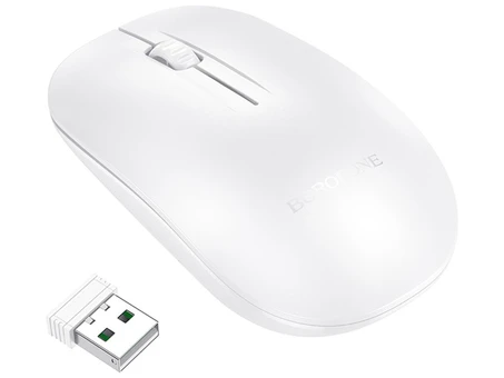 Миша Wireless Borofone BG14 2.4G white