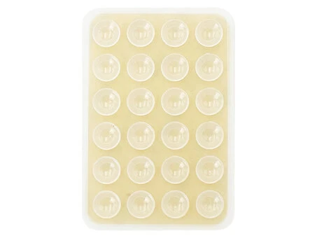 Наліпка на липучках clear