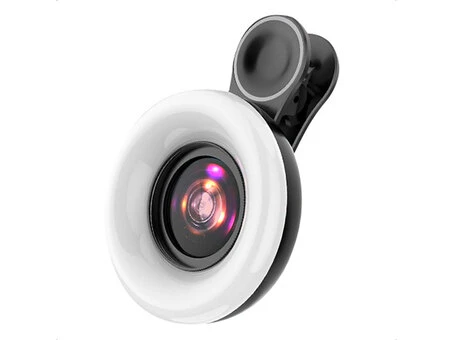 Макро лінза LQ-190 + led flash light black