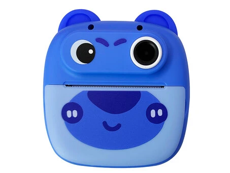 Портативний дитячий фотопринтер D6 Bear blue