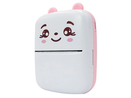 Портативний дитячий термопринтер Mini A8C pink