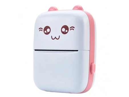 Портативний дитячий термопринтер Mini Printer pink