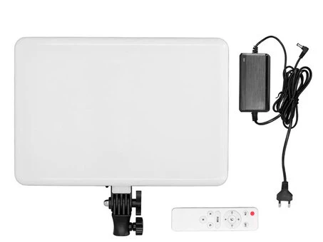 Led лампа відеосвітло 220V PL-36 36см без штатива black