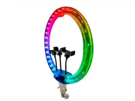 Led стійка 220V RGB 3D-45 Diamond 45cm без штатива white