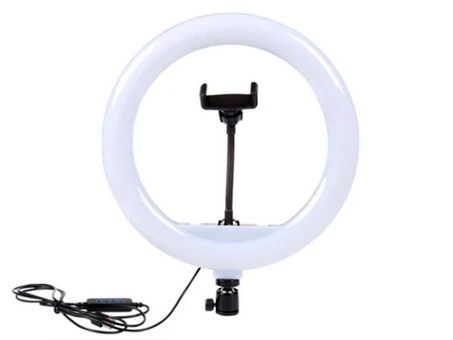 Led стійка USB Ring Fill QX330 33см без штатива black