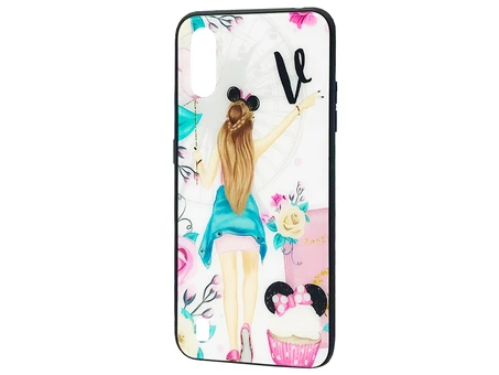 TPU+Glass Girls Samsung A01 Minne girl