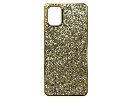 Накладка Level Shining Samsung A06 gold