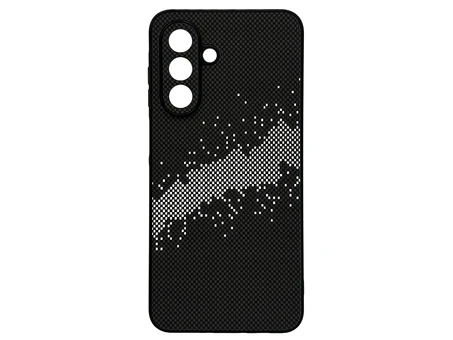 Накладка Elite Carbonique Samsung A56 black/white