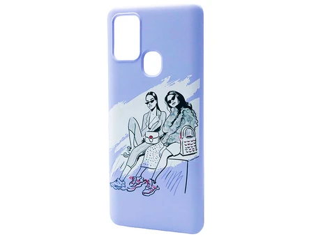 WAVE Fancy Samsung A21s fashion mode/light purple