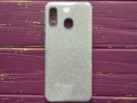 Золотий Дощ Samsung A20/A30/M10s Silver