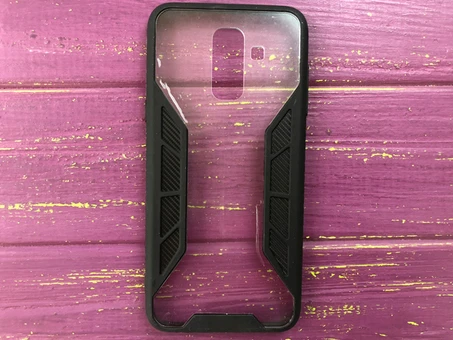 iPaky Fiber Samsung A6+/J8 Black