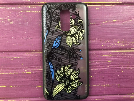 Rock Tatoo Samsung A6+/J8 Жовті квіти