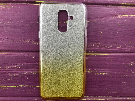 Золотий Дощ Slim Samsung A6+/J8 Gold