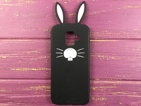 3D Bunny Samsung A6(18) Black