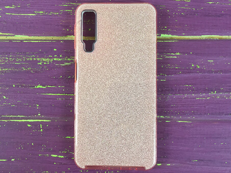 Золотий Дощ Samsung A7(18) Pink