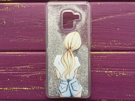 Акваріум Samsung A8 2018 Jeans Girl