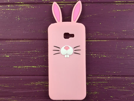 3D Bunny Samsung J4+(18) Pink