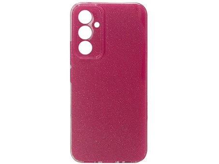Накладка Shiny dust Samsung M14 rose red