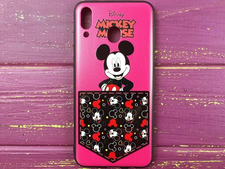 Накладка Pocket Animal Samsung M20 Микки