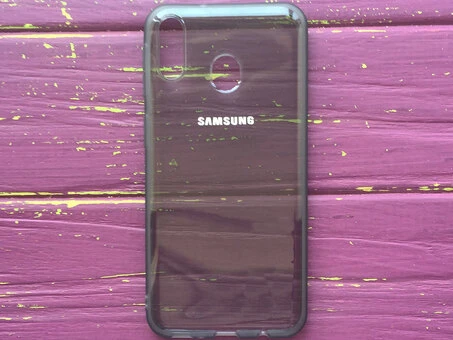 Силикон Momo Samsung M20 Серый