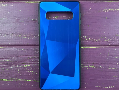 TPU+Glass Prizma Samsung S10+ Blue