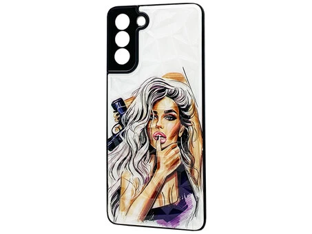 Prisma Ladies Samsung S21+ purple girl