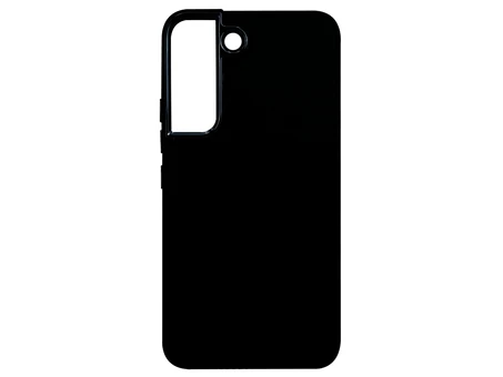 Накладка Colorful Matte Metal Frame Leather Samsung S22 black