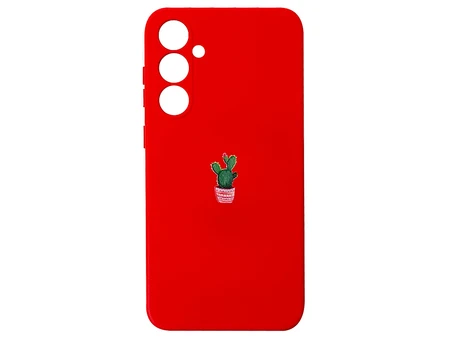 Силікон Case Art Samsung S23 FE Cactus red