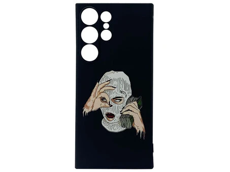 Силікон Nprint Money Matt Samsung S23 Ultra gangster black