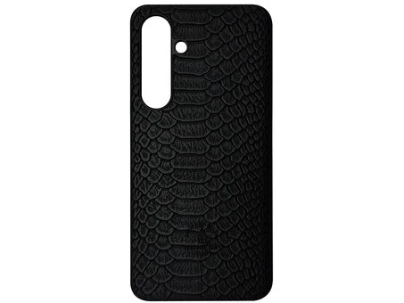 Накладка Santa Barbara Snake Leather Samsung S24 FE черный