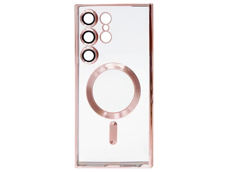 Силікон Cosmic camera CD Magsafe Samsung S24 Ultra rose gold