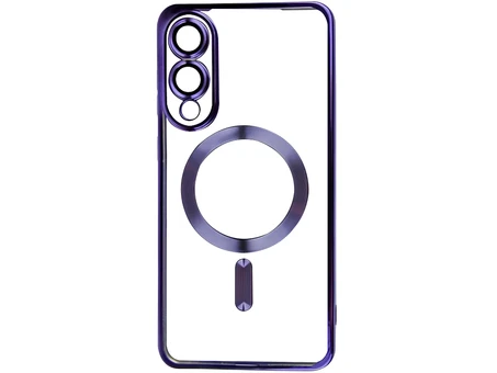 Силікон Cosmic camera CD Magsafe Samsung S25 Edge deep purple