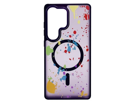 TPU+PC Flush MagSafe Samsung S25 Ultra deep purple