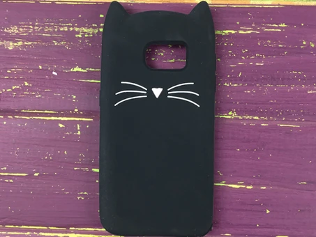 3D CAT'S Samsung S7 Black