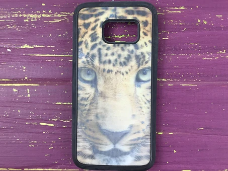 3D Леопард Samsung S7