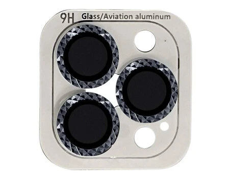 Скло захисне для камери Metal Shine iPhone 14 Pro/14 Pro Max space black