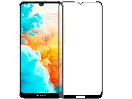 Полное стекло Huawei Honor 9Lite черное